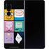 Adult Swim Adventure Time Character Tiles Galaxy Z Fold4 5G Skin
